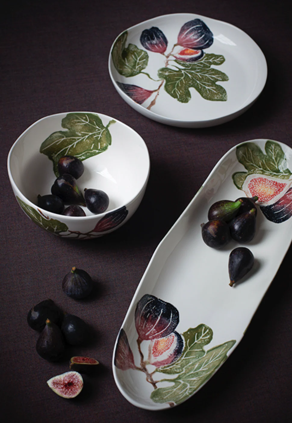 Bliss Home Fig Round Shallow Serving Dish - Image 6