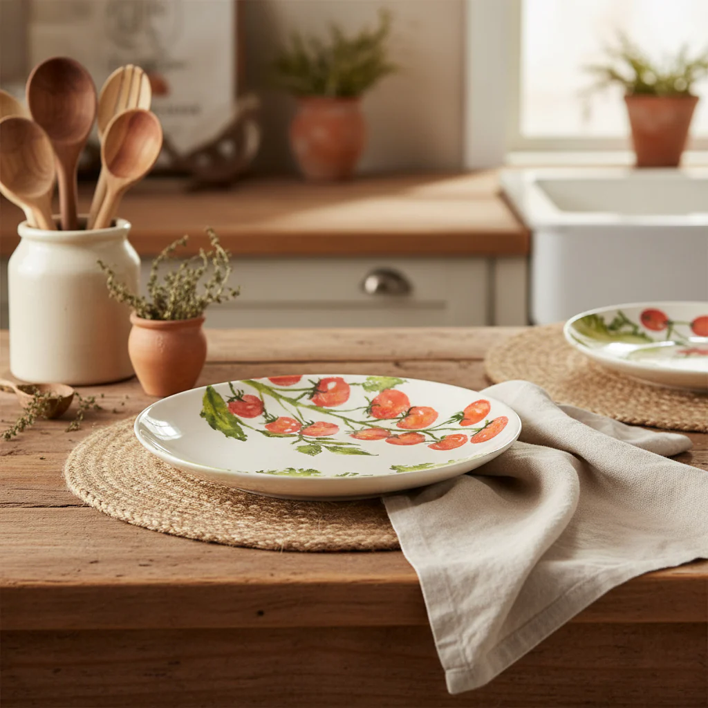 Bliss Home Large Serving Dish, Vine Tomatoes - Image 6