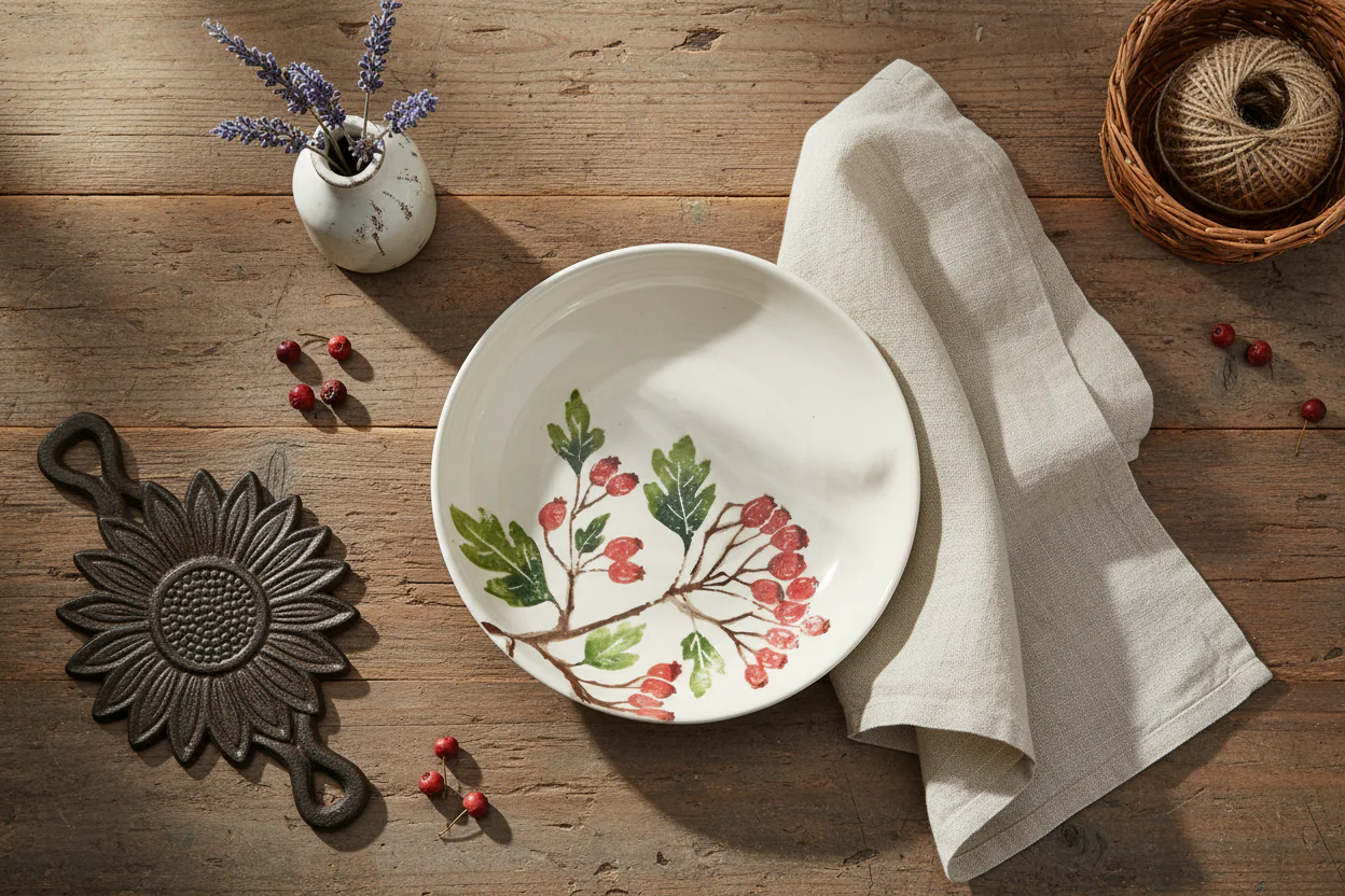 Bliss Home Supper Bowl, Hawthorn - Image 2