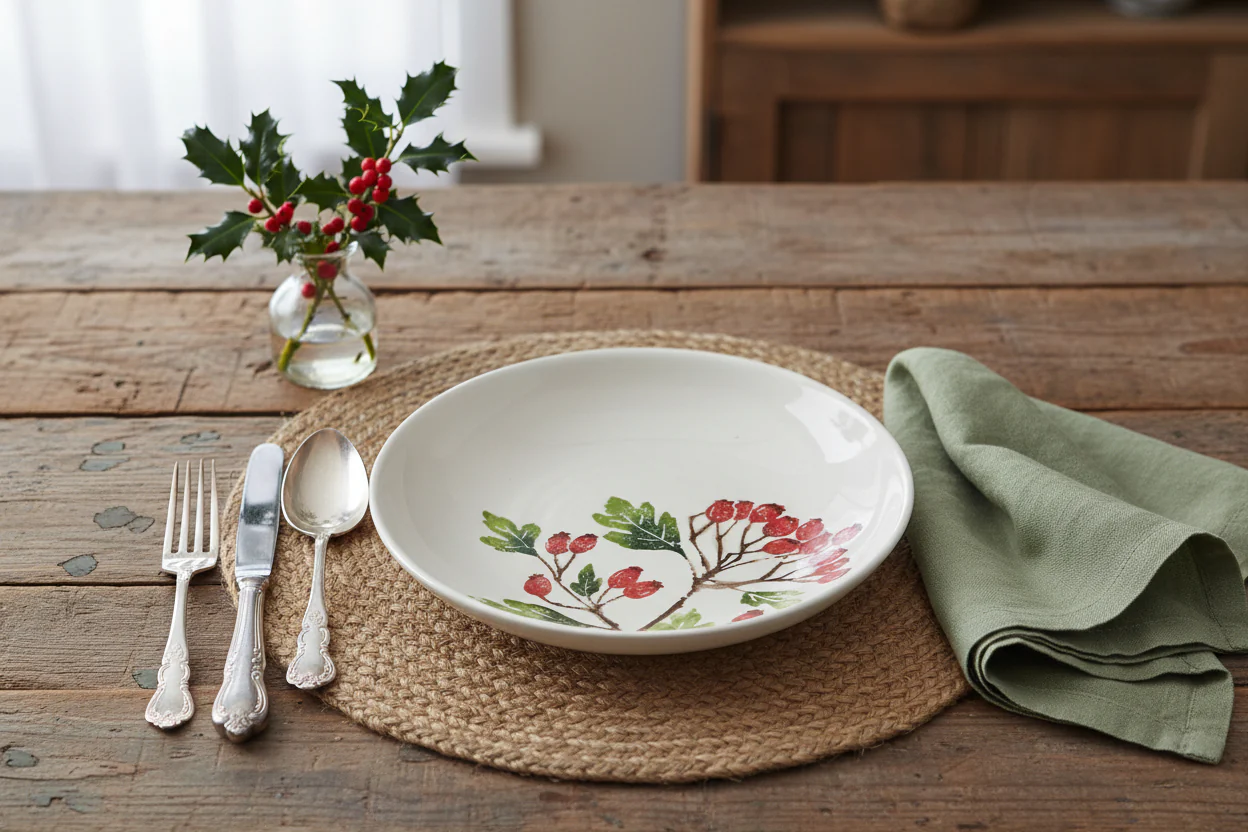 Bliss Home Supper Bowl, Hawthorn - Image 4