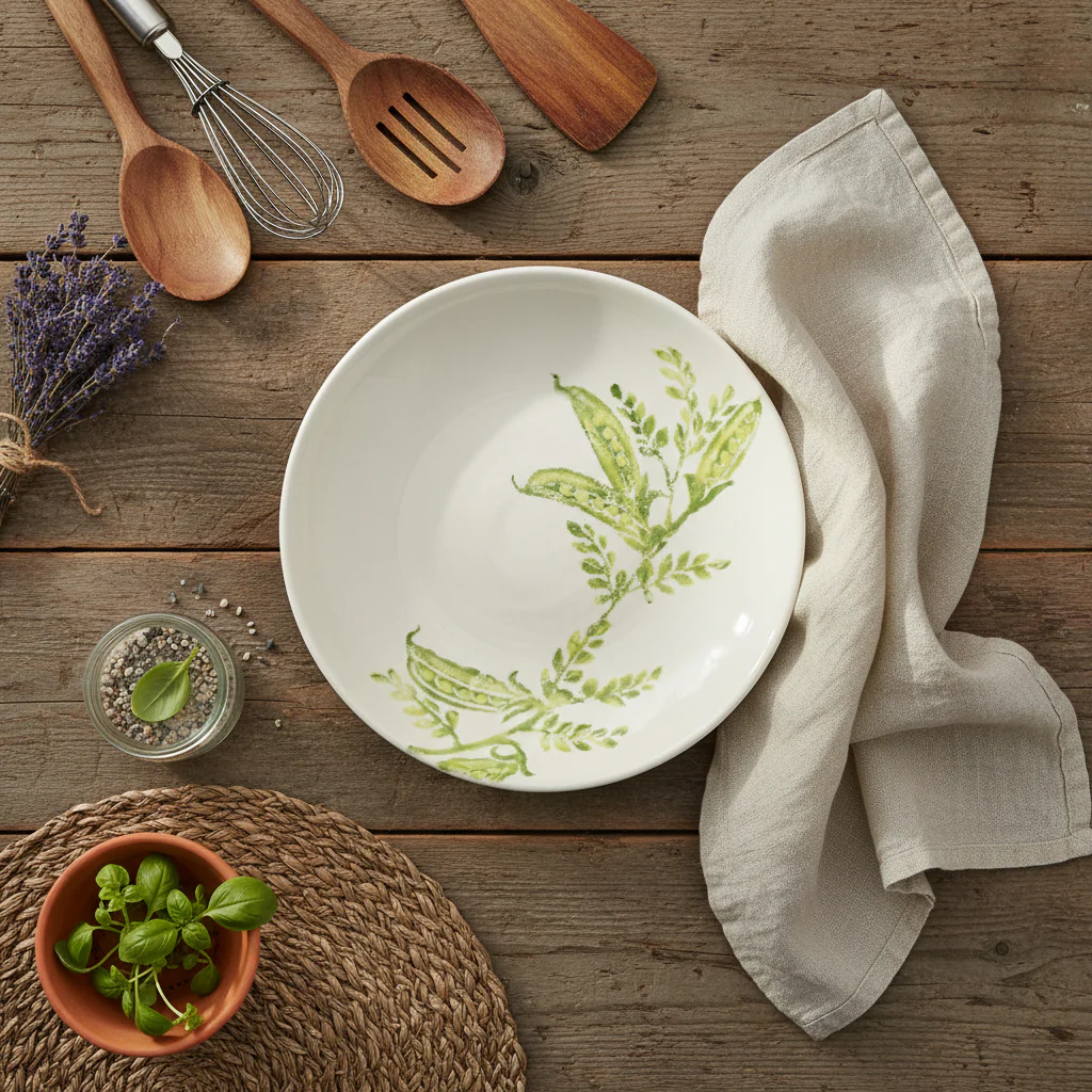 Bliss Home Supper Bowl, peas - Image 3
