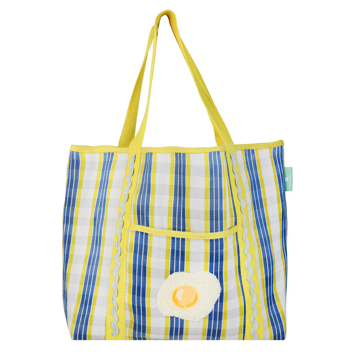 Bon Appetit Egg Tote Bag (Recycled Plastic)