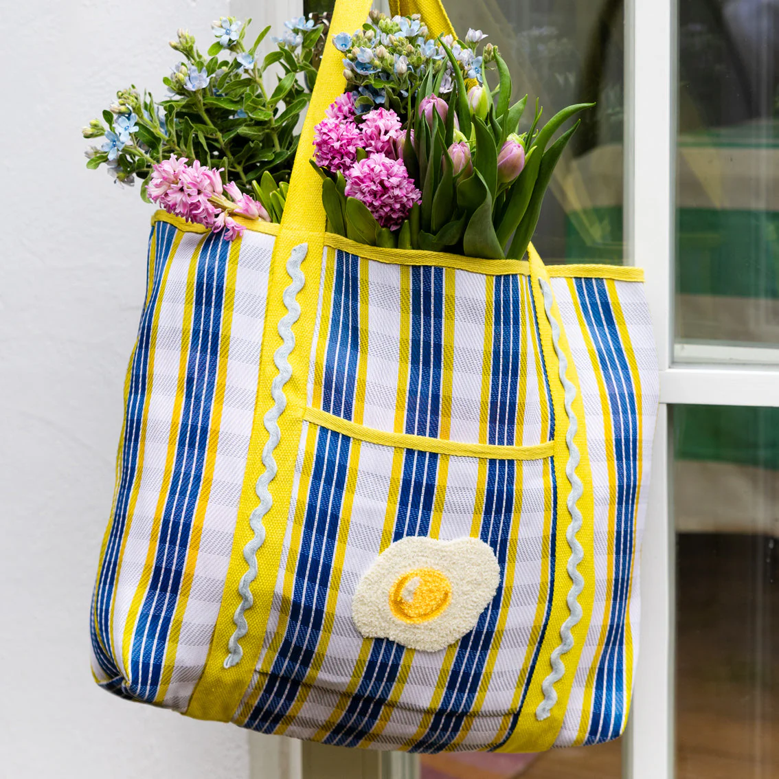Bon Appetit Egg Tote Bag (Recycled Plastic) - Image 3