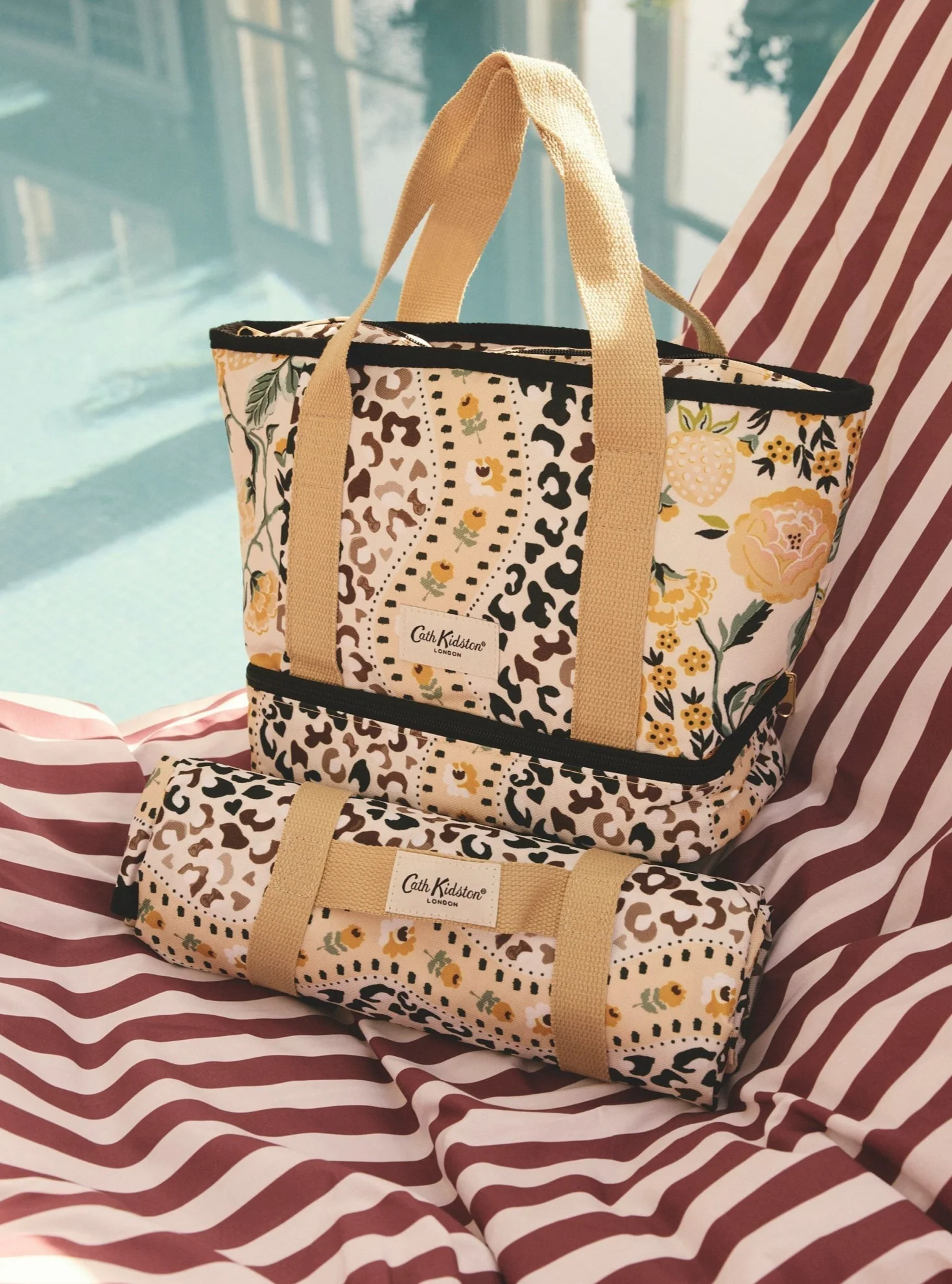 Cath Kidston leopard Picnic Blanket - Image 6
