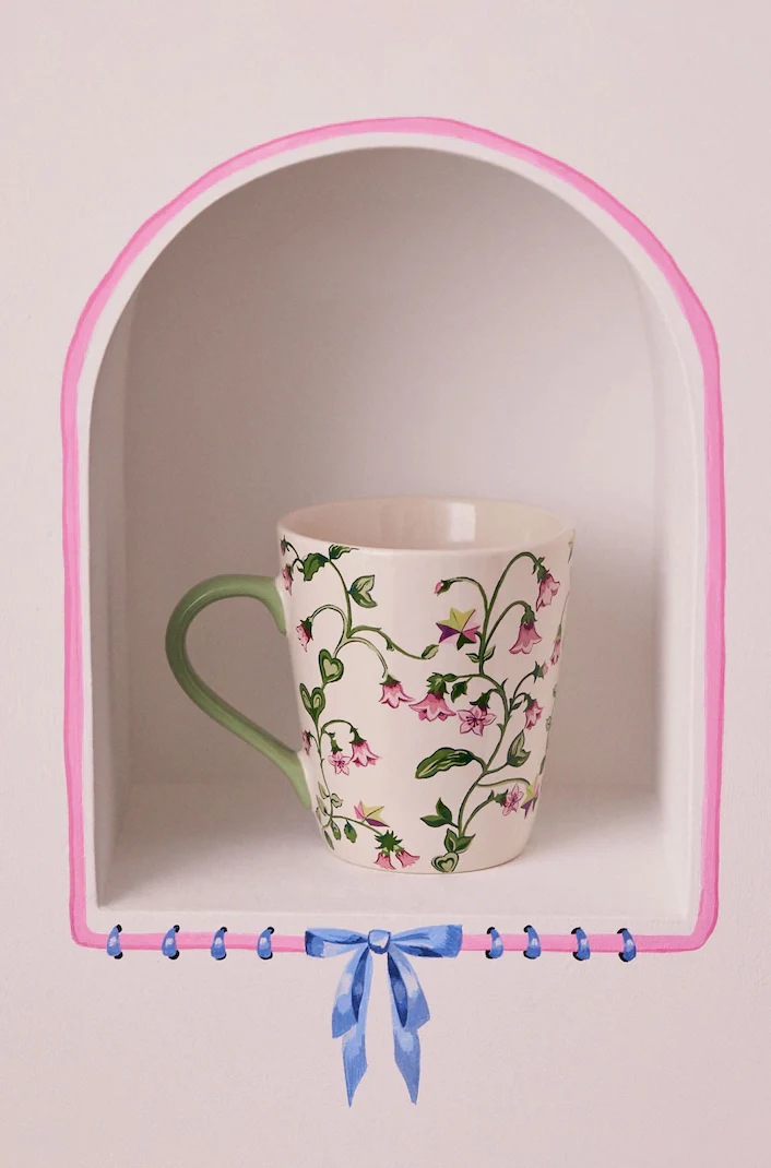 Cath Kidston Stanley Mug, Twin Flowers - Image 3