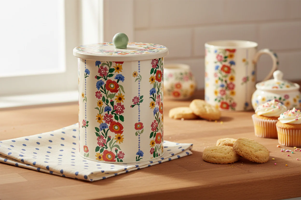 Emma Bridgewater Biscuit Barrel, Poppies - Image 2