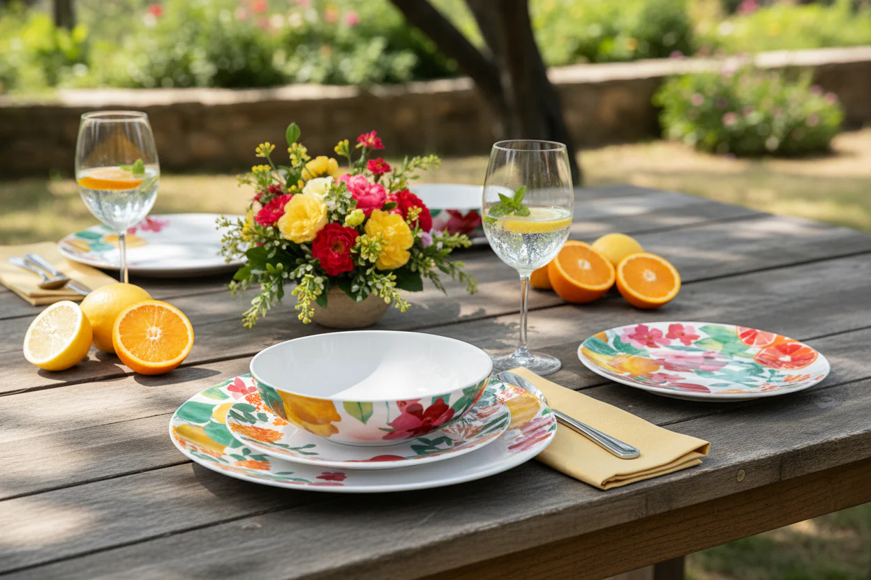 Maxwell & Williams Capri 12 Piece Coupe Dinner Set - Image 6
