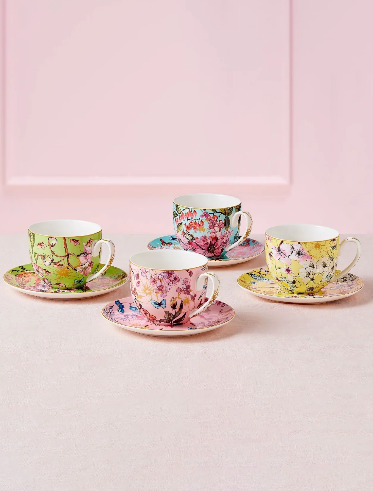 Maxwell & Williams Estelle Michaelides Enchantment Cup & Saucer (Set of 4) - Image 2