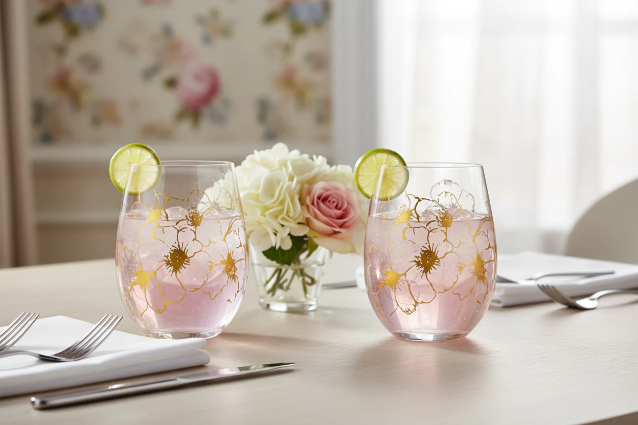 Maxwell & Williams Estelle Michaelides Enchantment Stemless Glasses (Set of 2) - Image 3