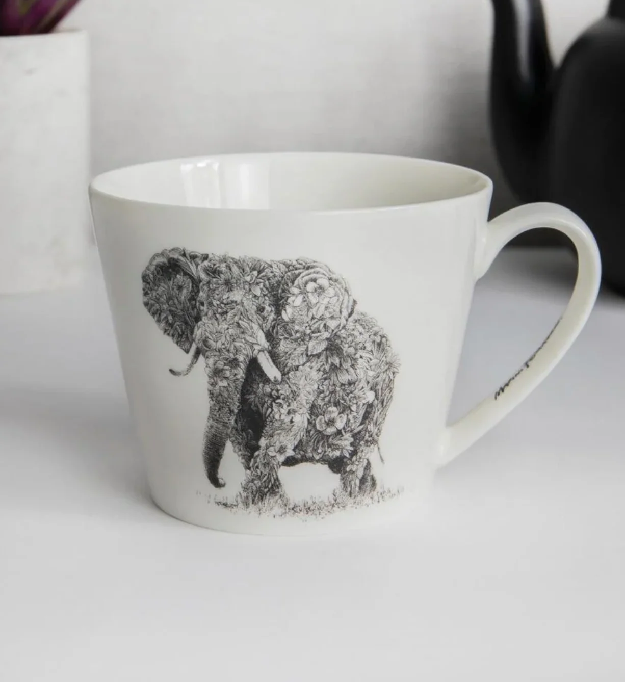 Maxwell & Williams Marini Ferlazzo Wildlife Mug, African Elephant - Image 3
