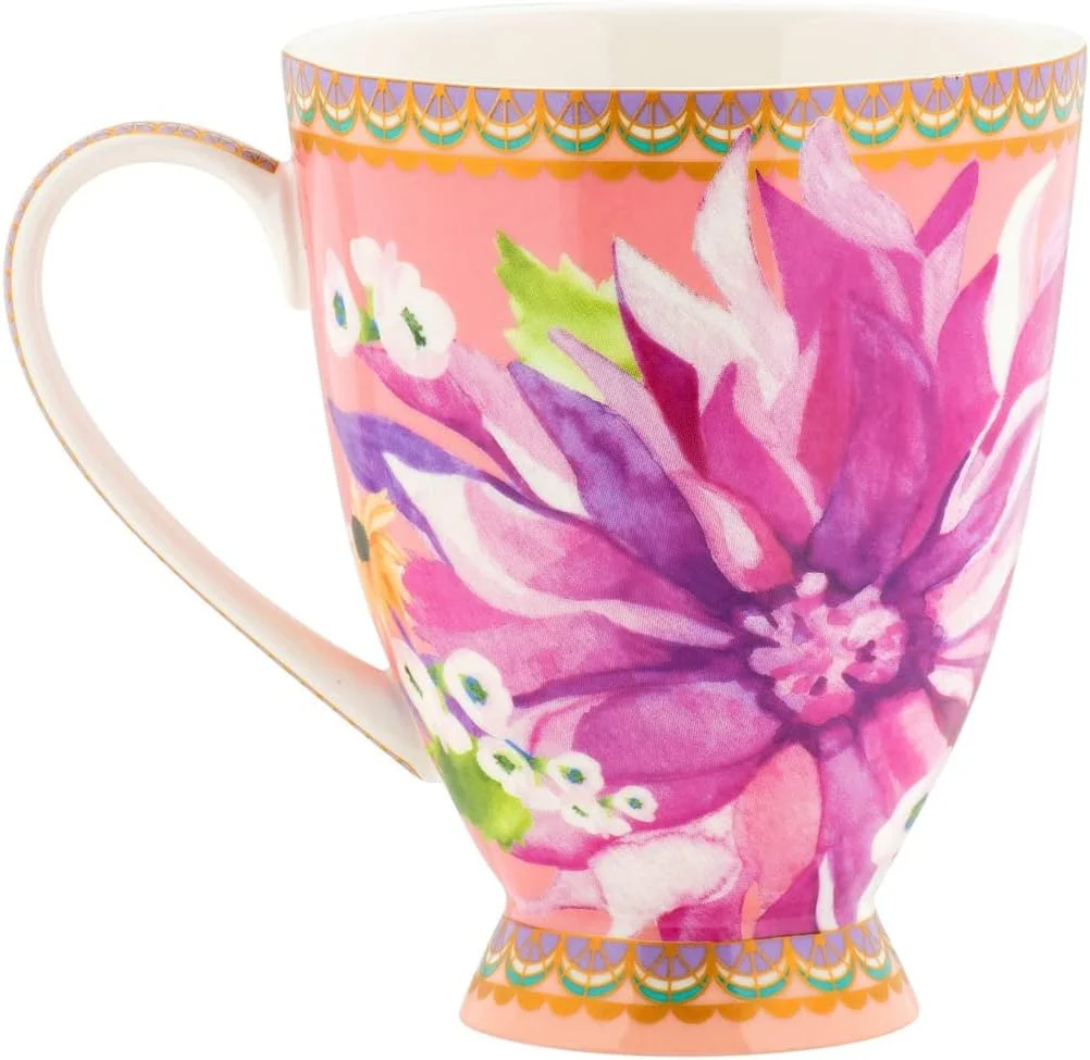 Maxwell & Williams Teas & C’S Dahlia Daze Footed Mug , Pink - Image 2