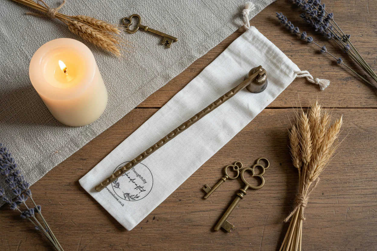 Morgan Wright Forged Brass Candle Snuffer - Image 3