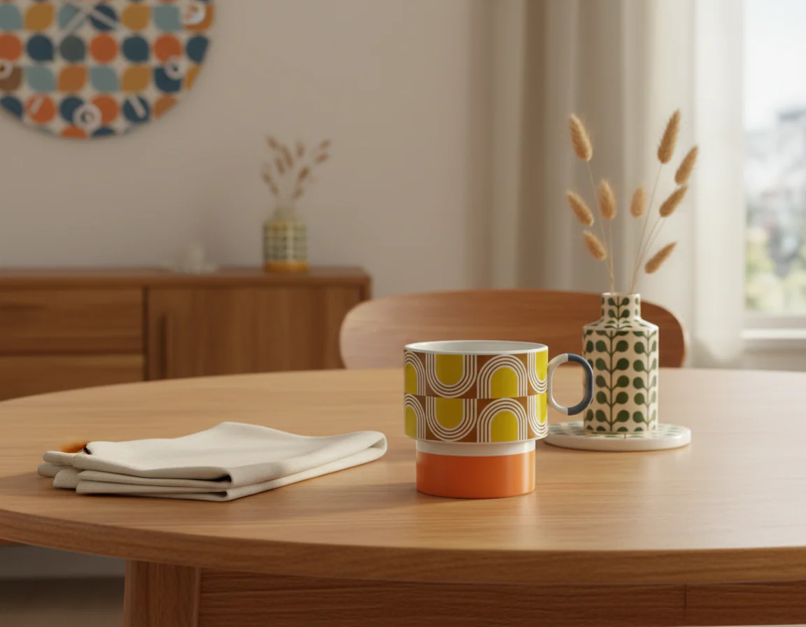 Orla Kiely Aura Stacking Mug - Image 2