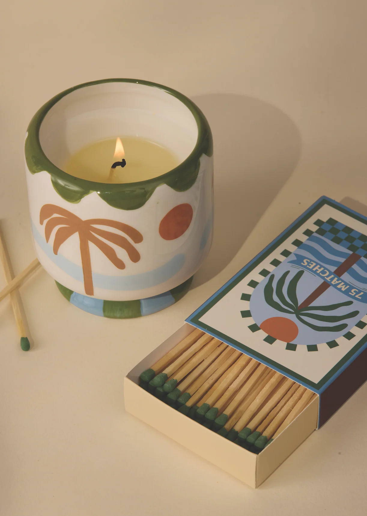 Paddywax A Dopo Luxury Matches, Palm Tree - Image 4