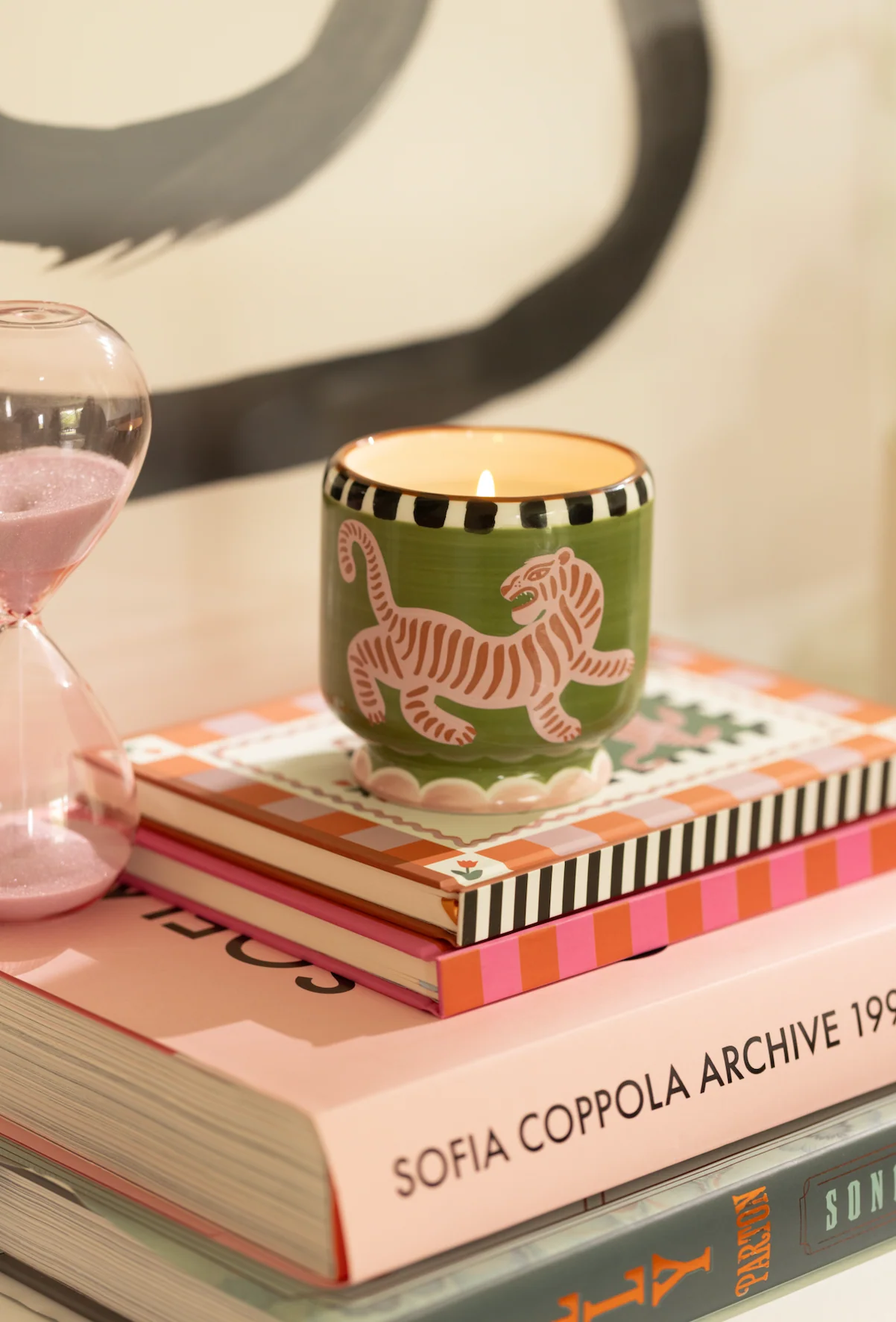 Paddywax A Dopo Tiger Ceramic Scented Candle, Black Cedar & Fig - Image 4