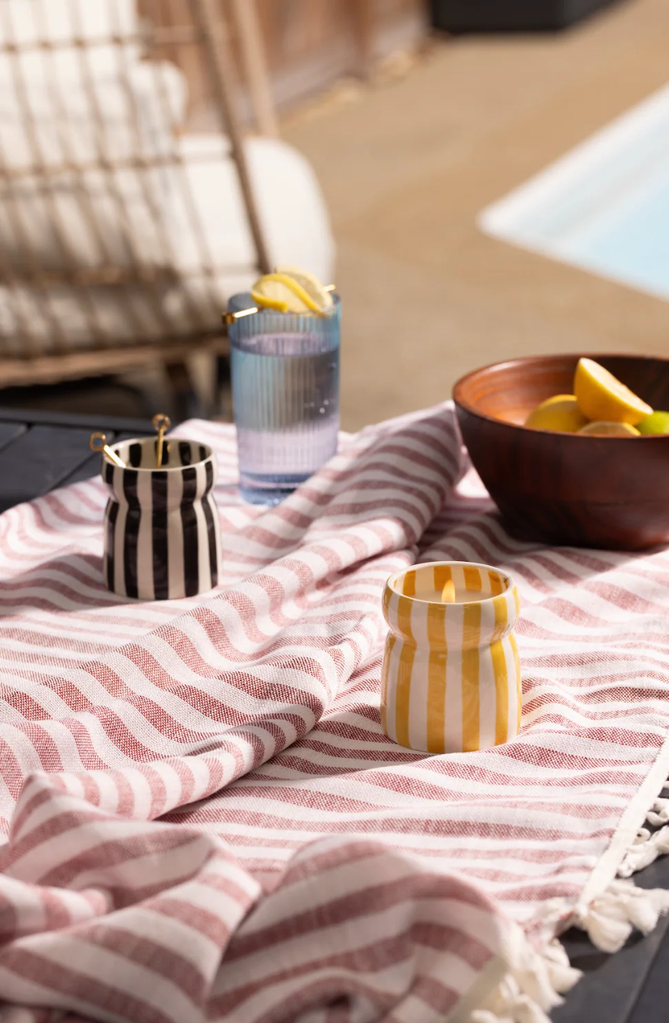 Paddywax Cabana Ochre Ceramic Scented Candle, Gold Coast - Image 11