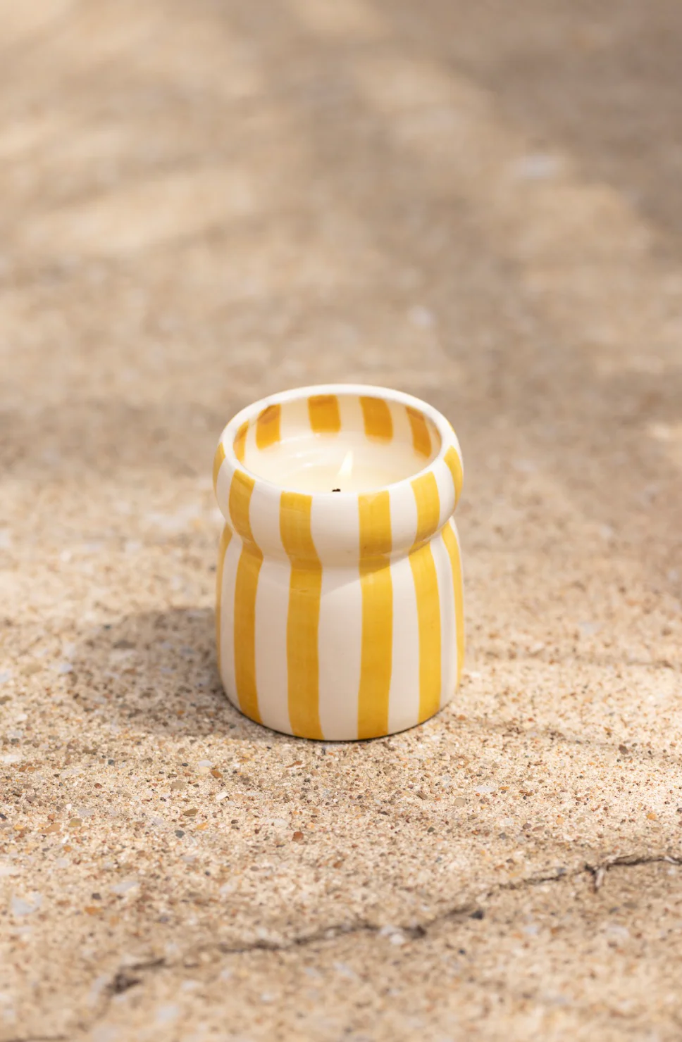 Paddywax Cabana Ochre Ceramic Scented Candle, Gold Coast - Image 6