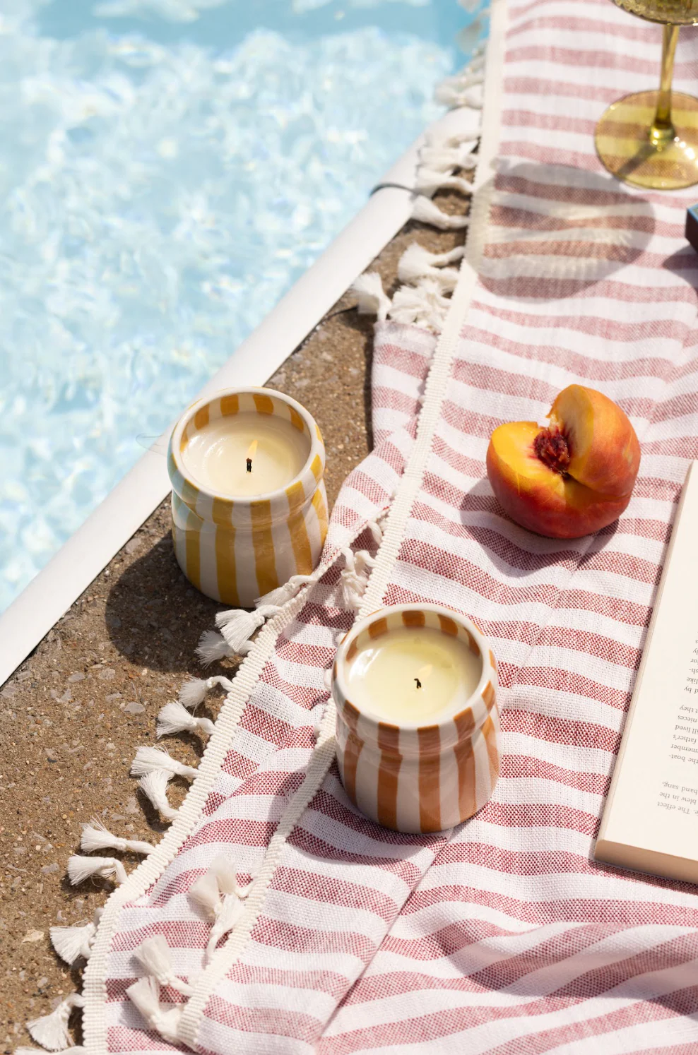 Paddywax Cabana Ochre Ceramic Scented Candle, Gold Coast - Image 9