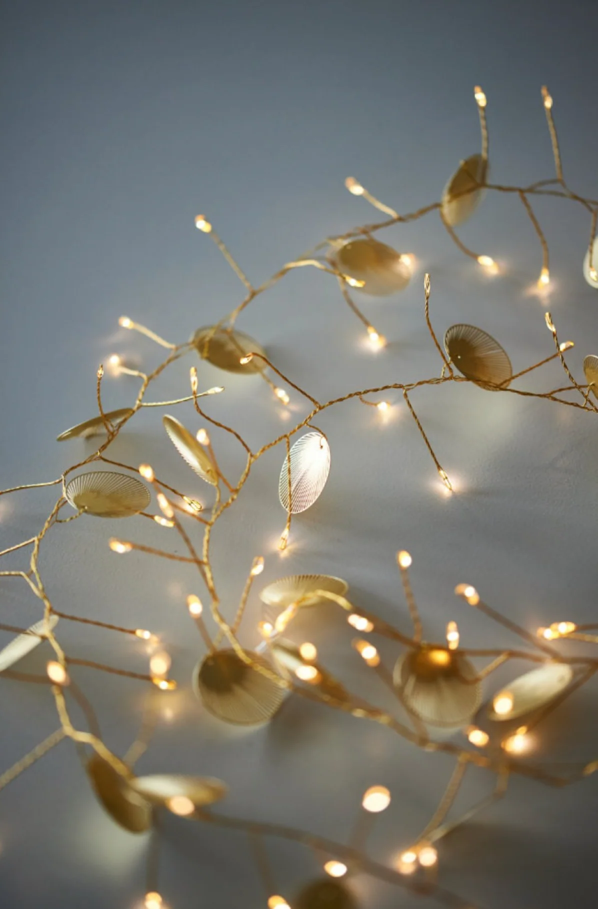 Palmi LED Fairy Light, Gold (Battery Operated) - Image 2