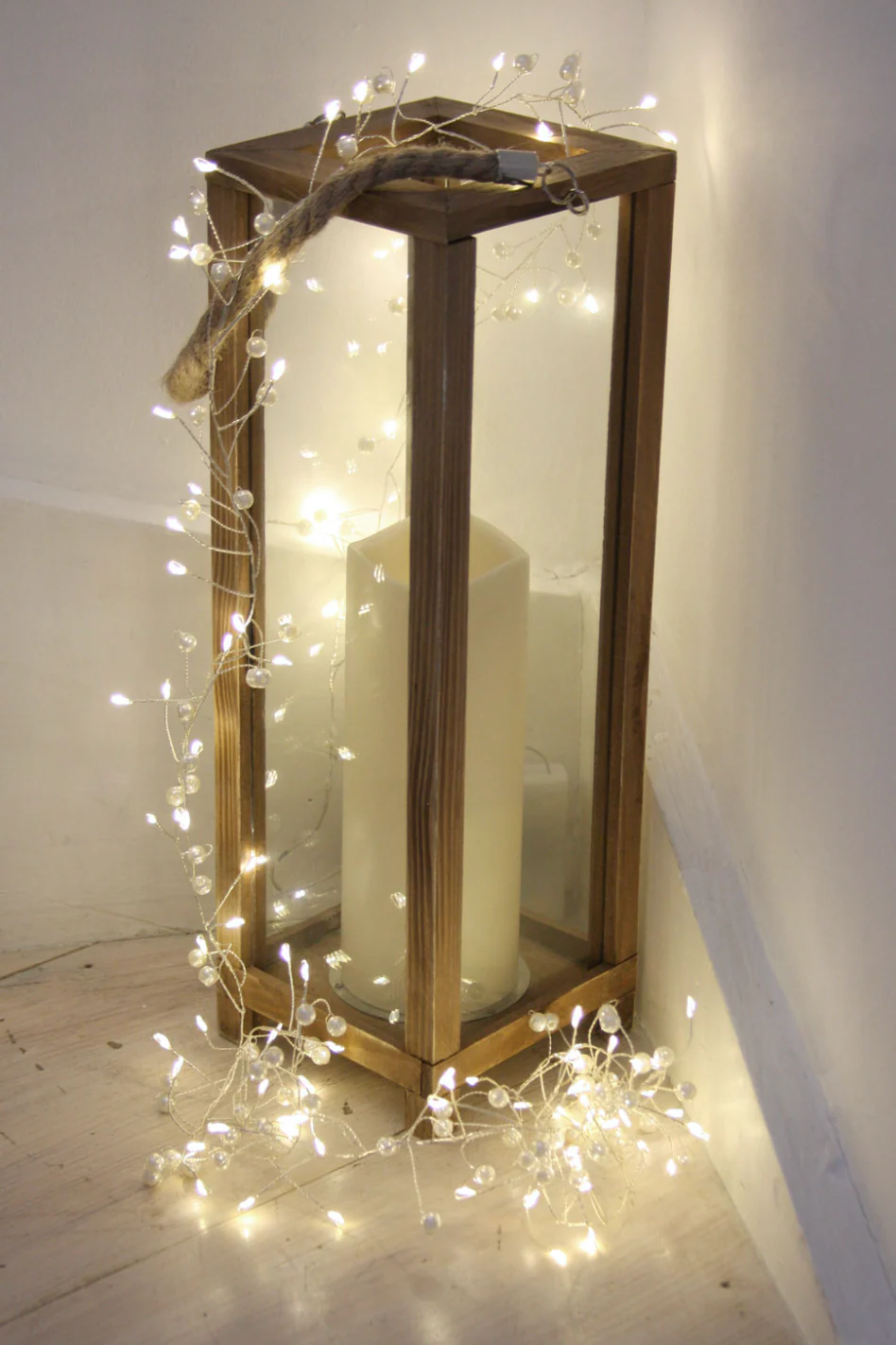 Pearl Cluster LED Fairy Lights (Battery Powered) - Image 5