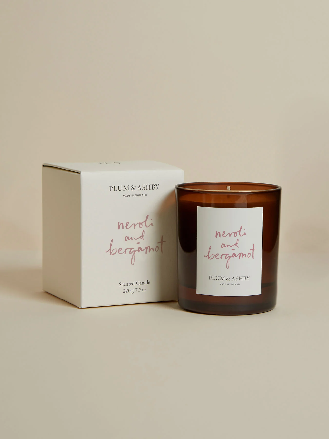 Plum & Ashby Scented Candle, Neroli & Bergamot