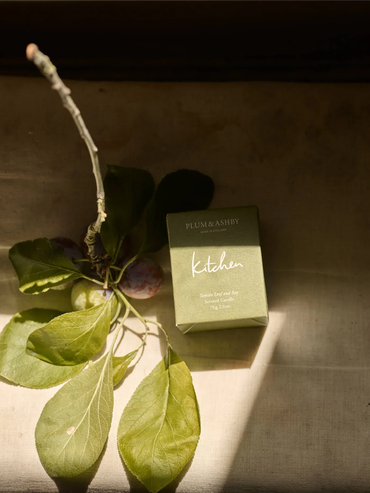 Plum & Ashby Scented Kitchen, Tomato Leaf & Bay Scented Votive - Image 4
