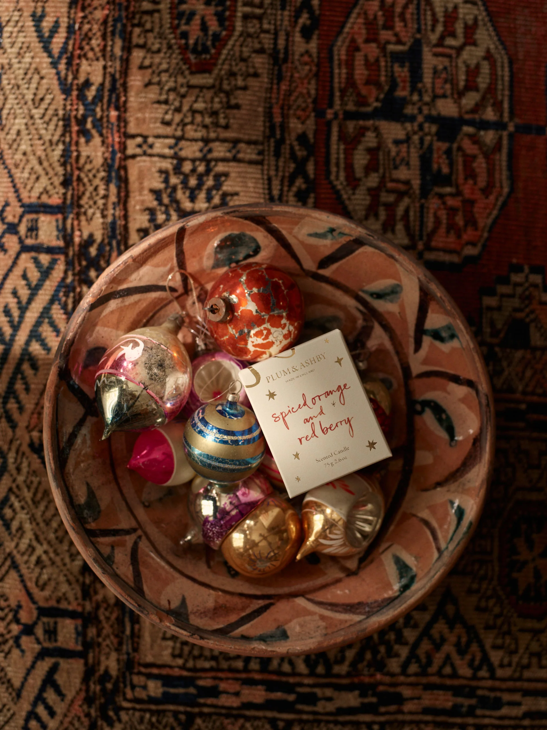 Plum & Ashby Spiced Orange & Red Berry Scented Candle - Image 2