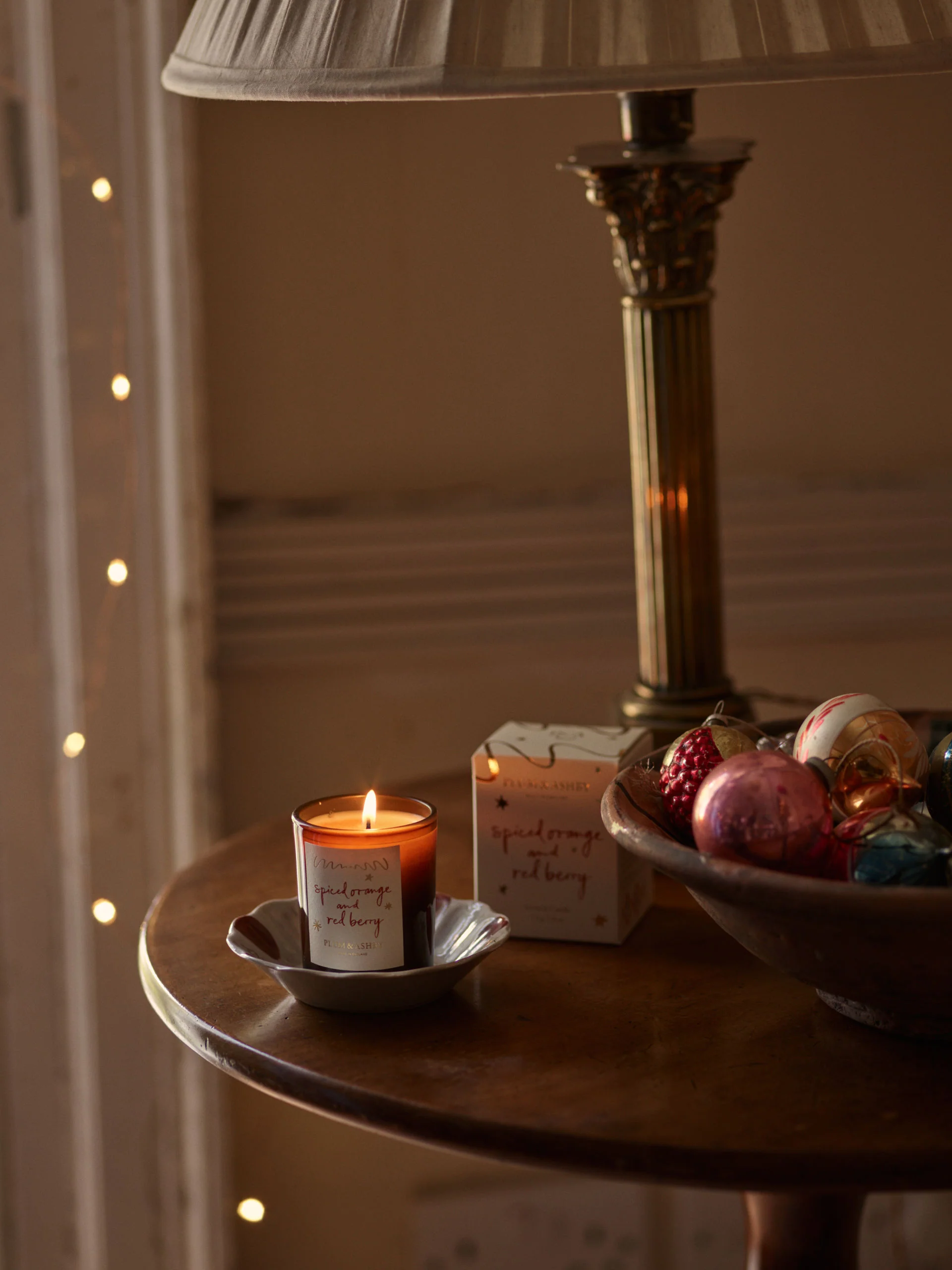 Plum & Ashby Spiced Orange & Red Berry Scented Candle - Image 3