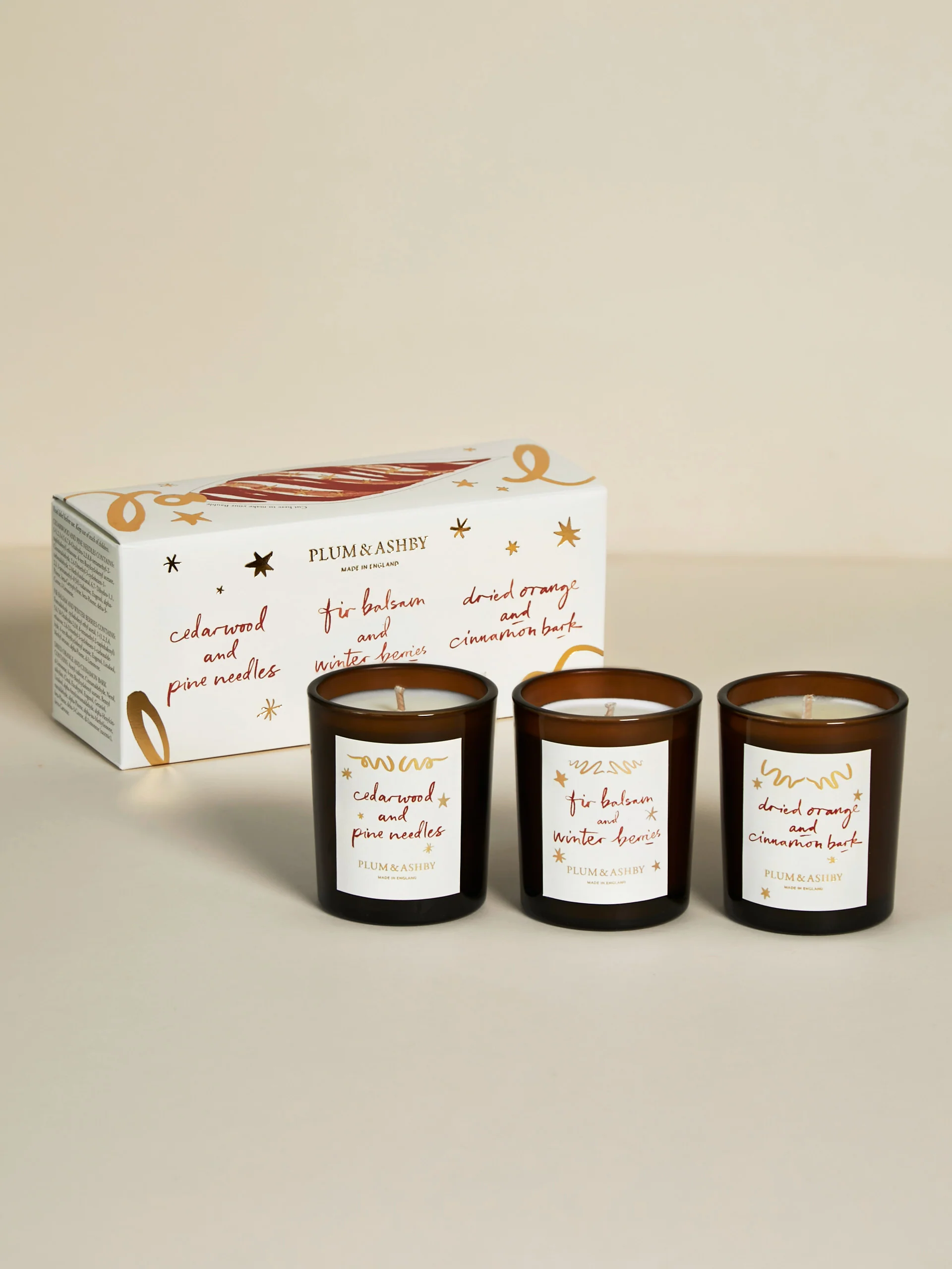 Plum & Ashby Winter Votive Set