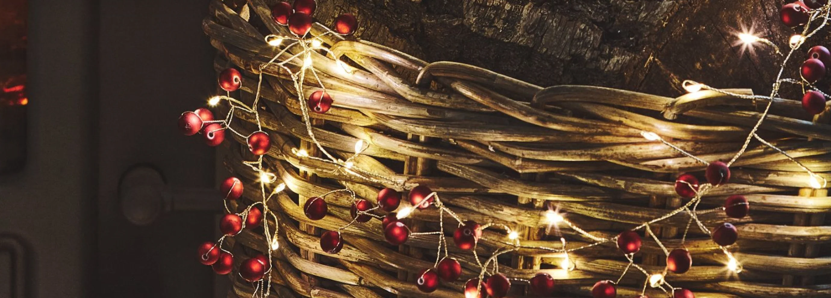 Red Berry LED Fairy Light (Battery Powered) - Image 3