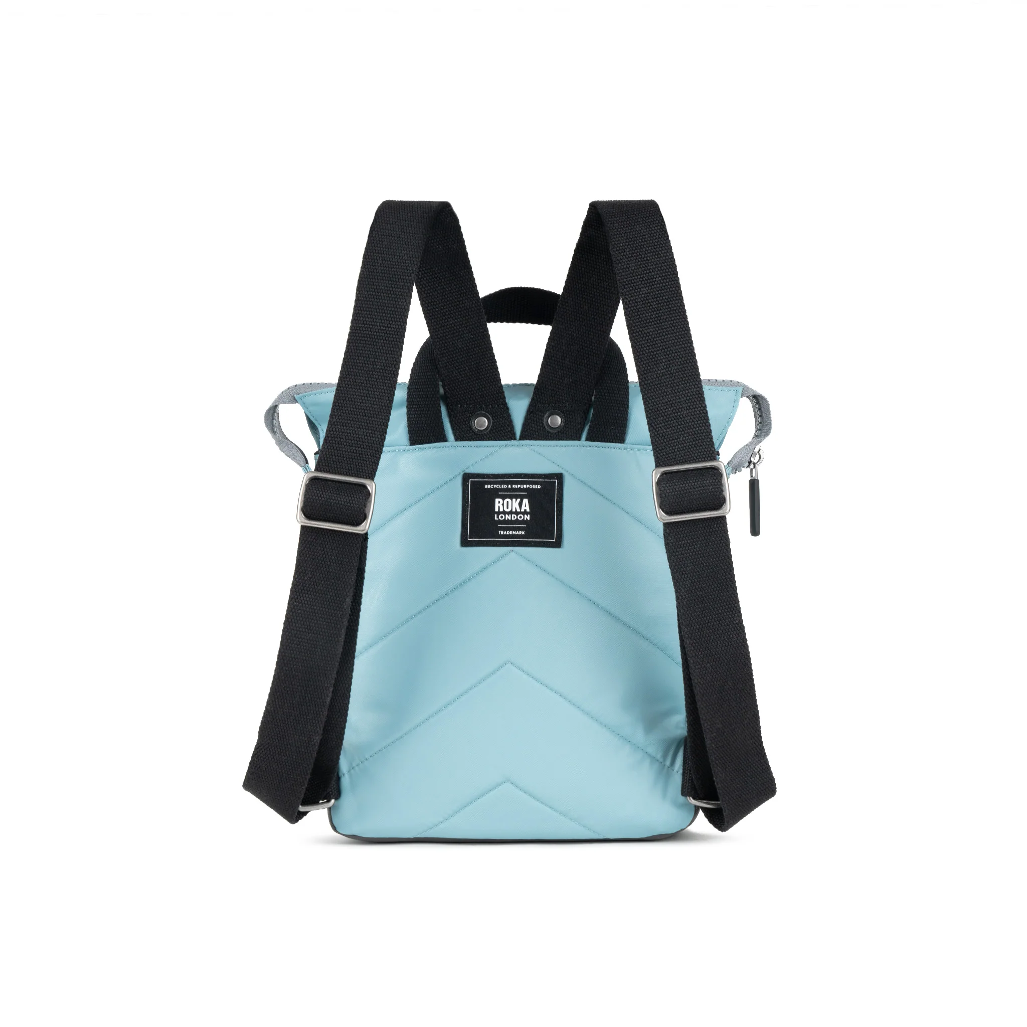 Roka London Black Label, Bantry B Small Rucksack, Spearmint (Sustainable Nylon) - Image 6
