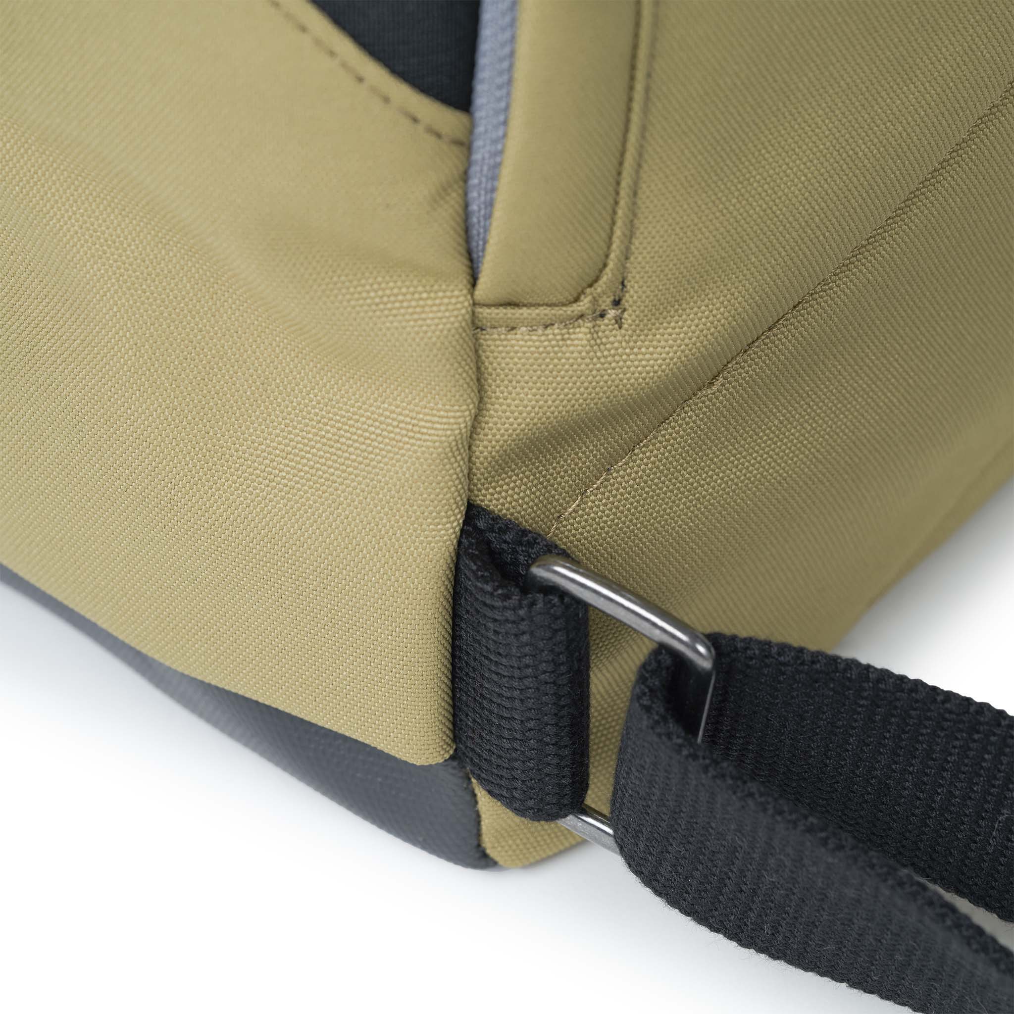 Roka London Black Label, Canfield B Rucksack, Khaki (Sustainable Canvas) - Image 5