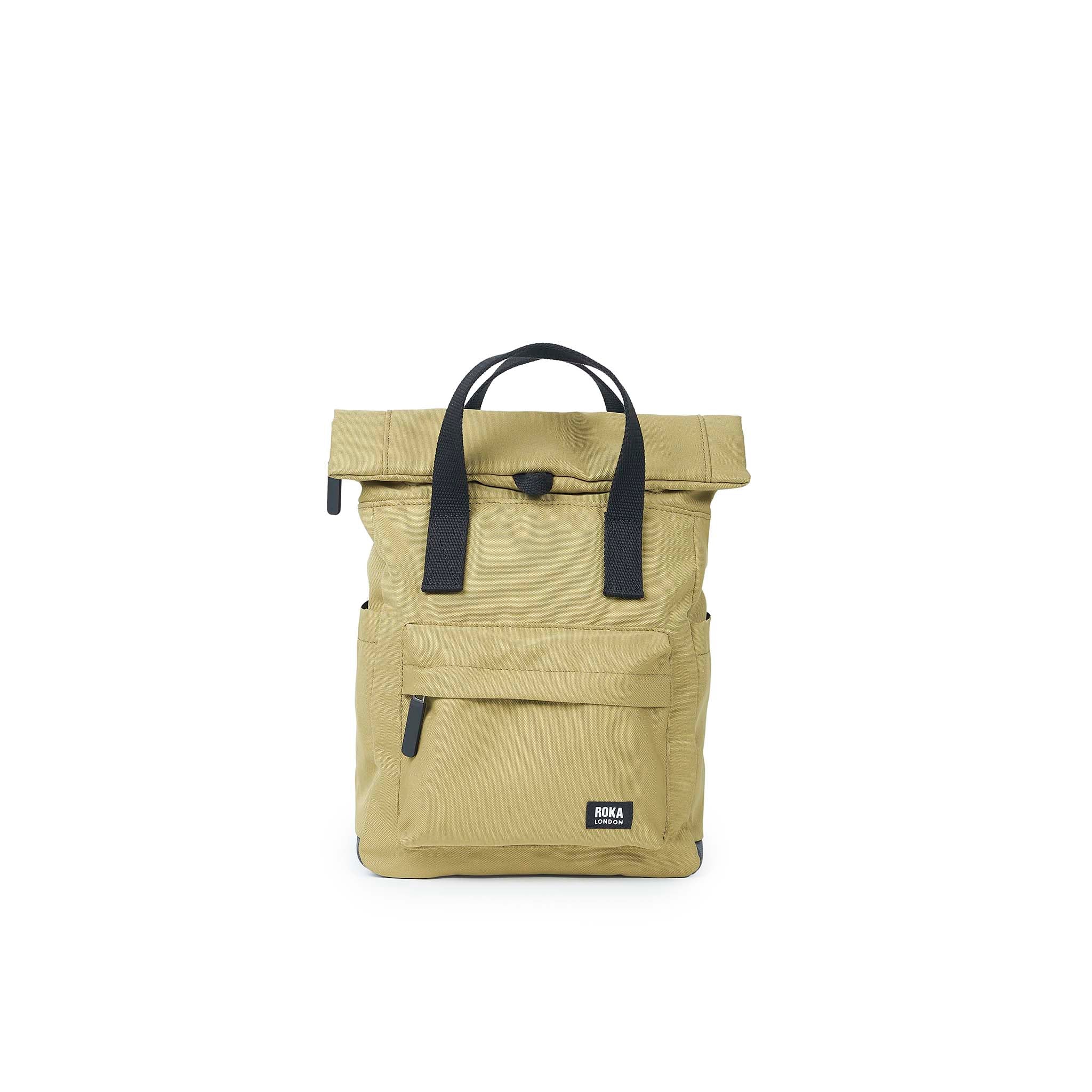 Roka London Black Label, Canfield B Rucksack, Khaki (Sustainable Canvas) - Image 8