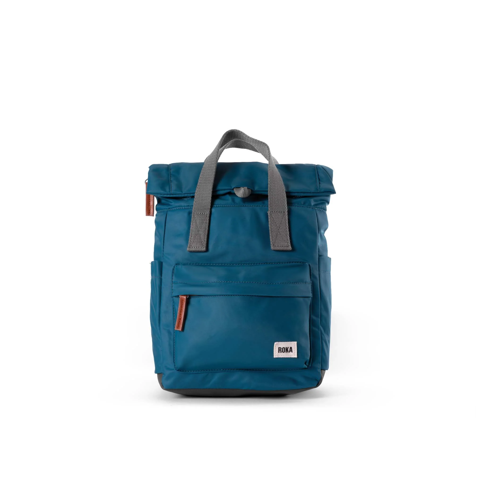 Roka London Canfield B  Nylon Rucksack, Marine - Image 10