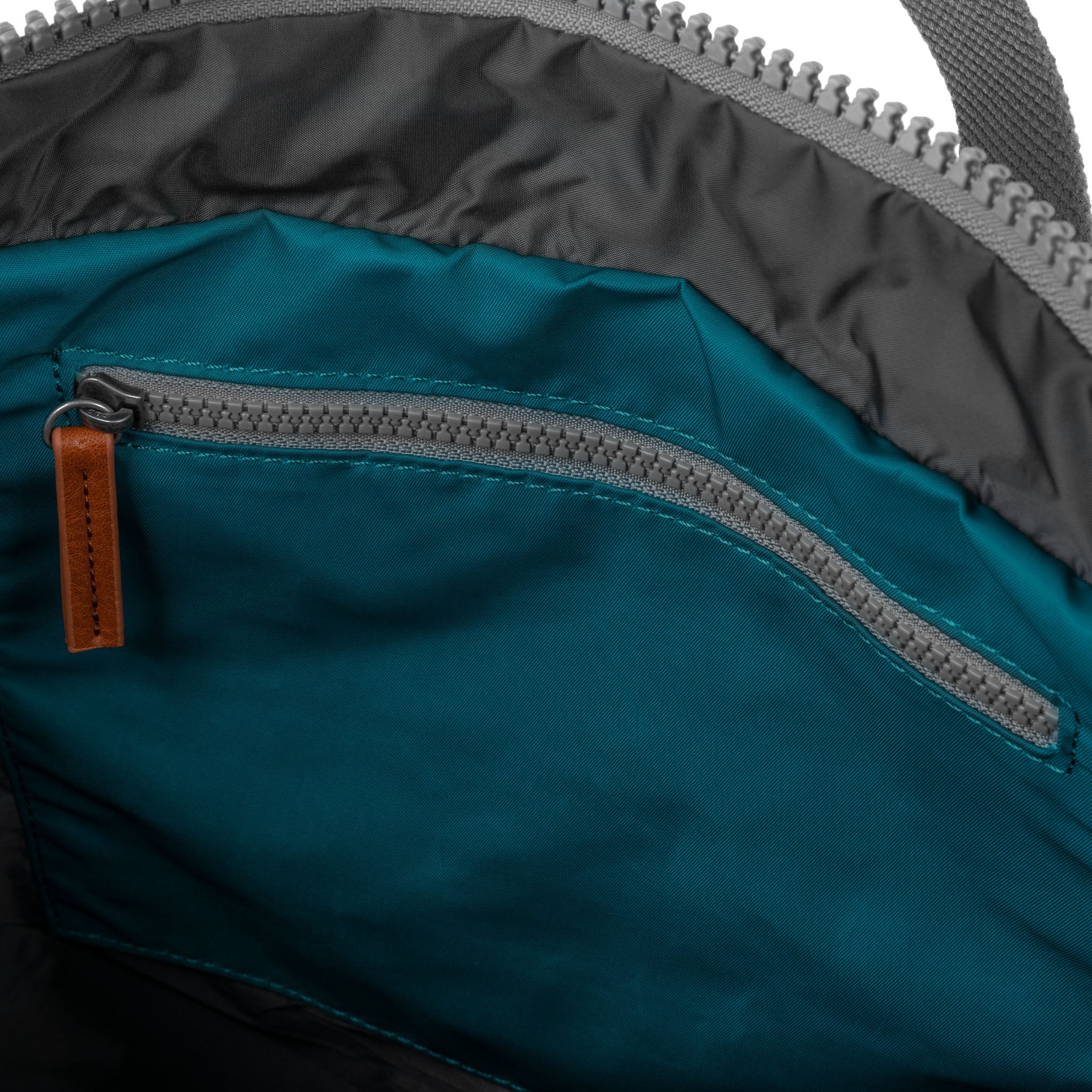 Roka London Canfield B  Nylon Rucksack, Marine - Image 5