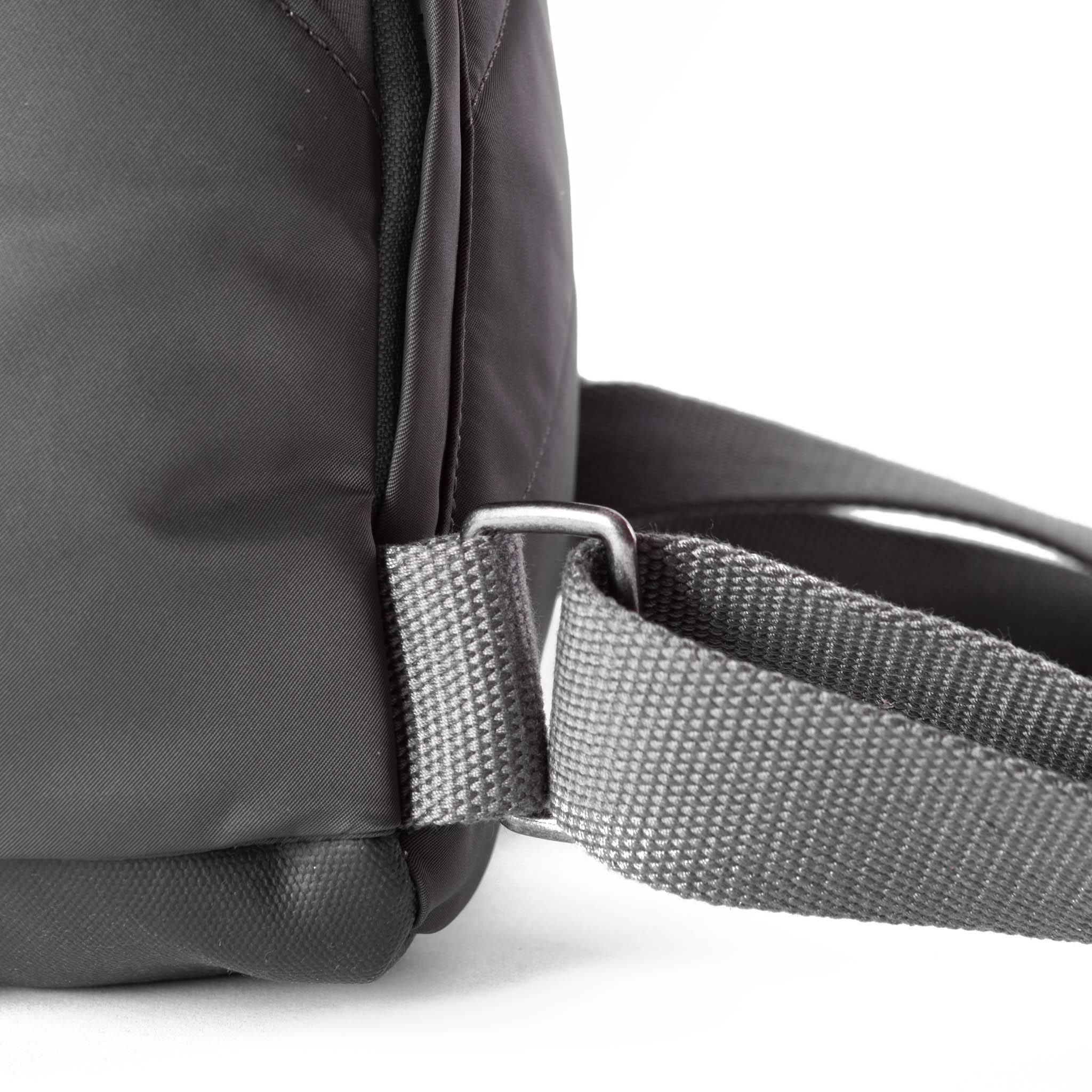 Roka London Canfield B Sustainable Nylon Rucksack, Graphite - Image 4