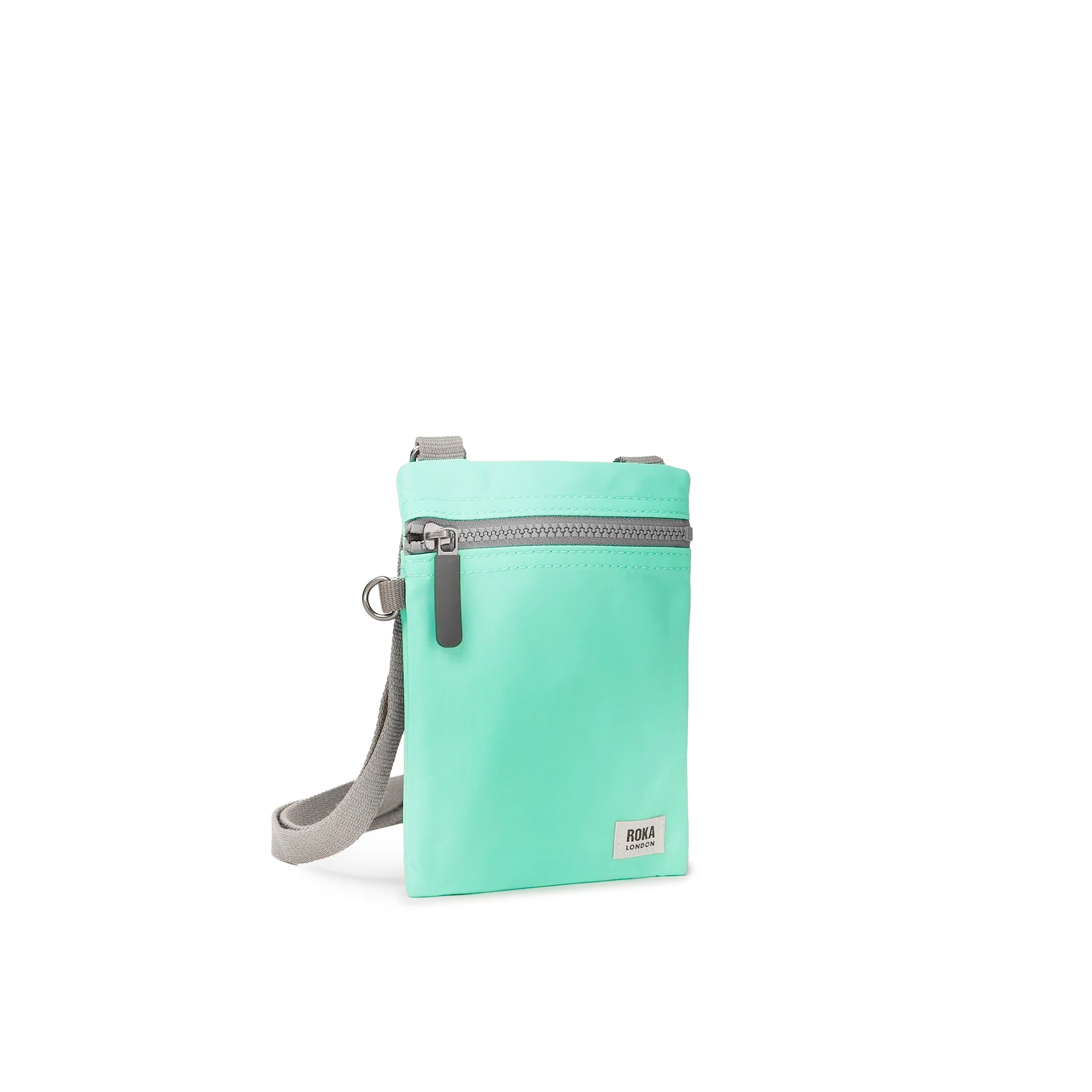 Roka London Chelsea Crossbody Phone Bag, Capri (Recycled Nylon) - Image 2