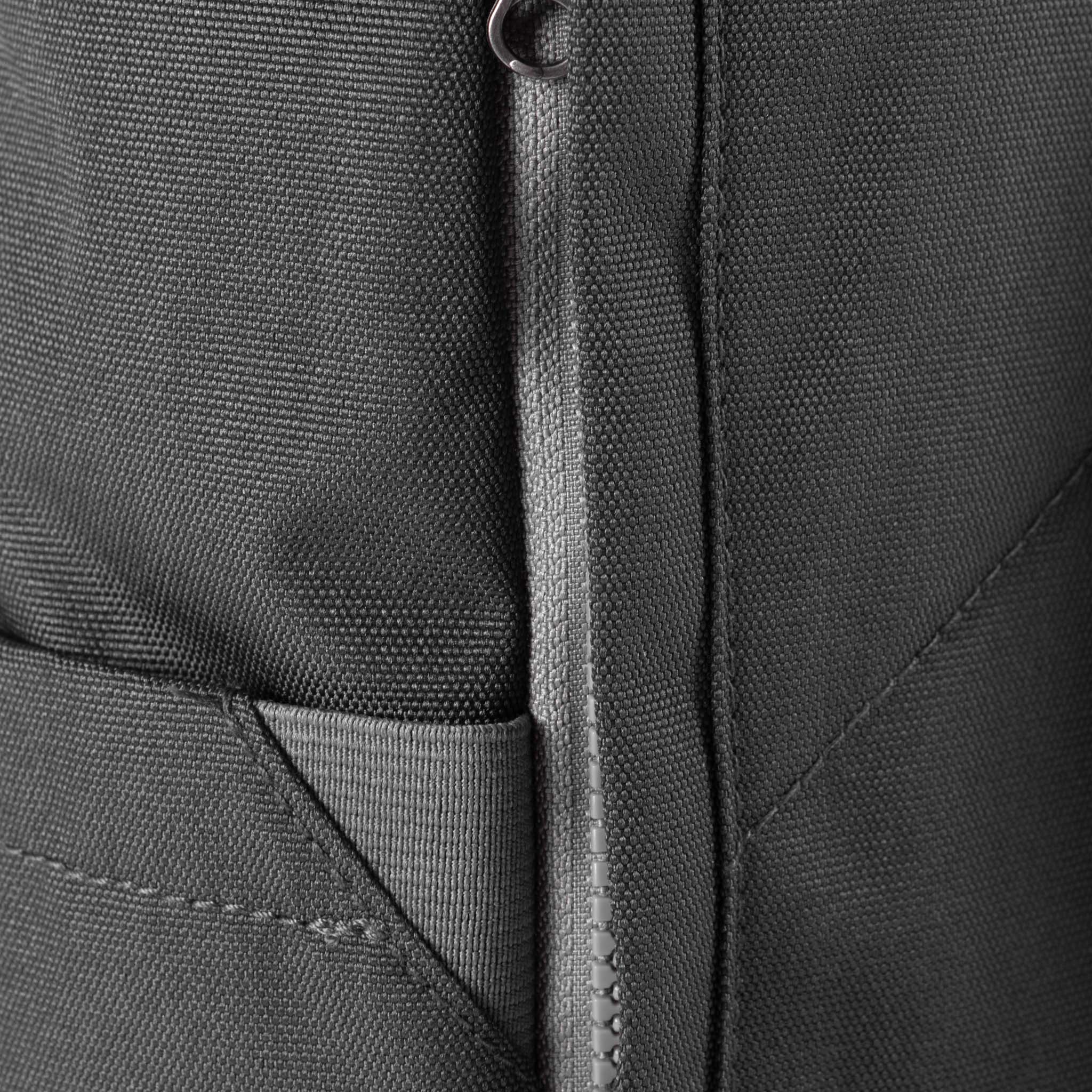 Roka London Finchley Sustainable Canvas Rucksack, Carbon - Image 5