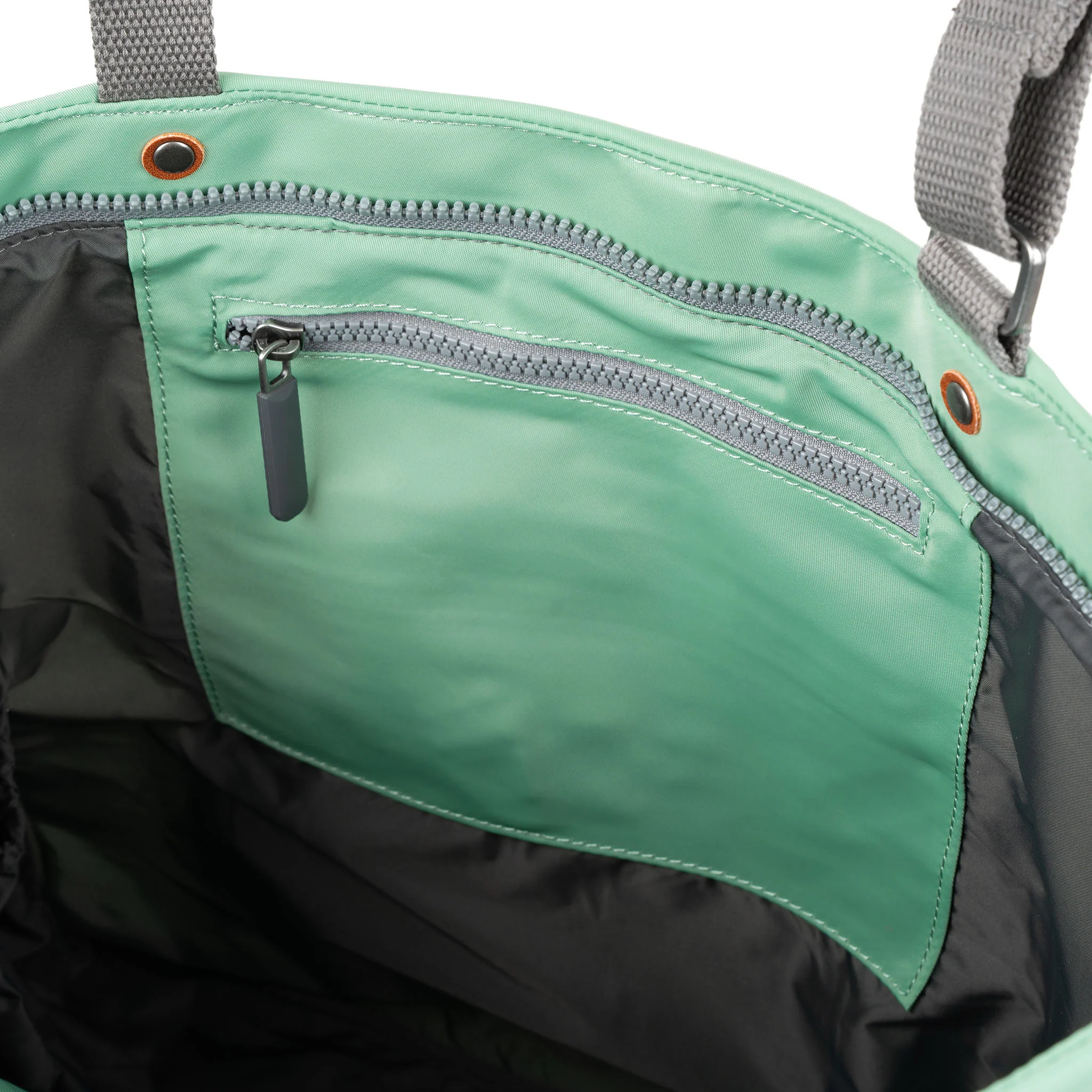 Roka London Trafalgar B Tote Bag, Matcha  (Recycled Nylon ) - Image 4