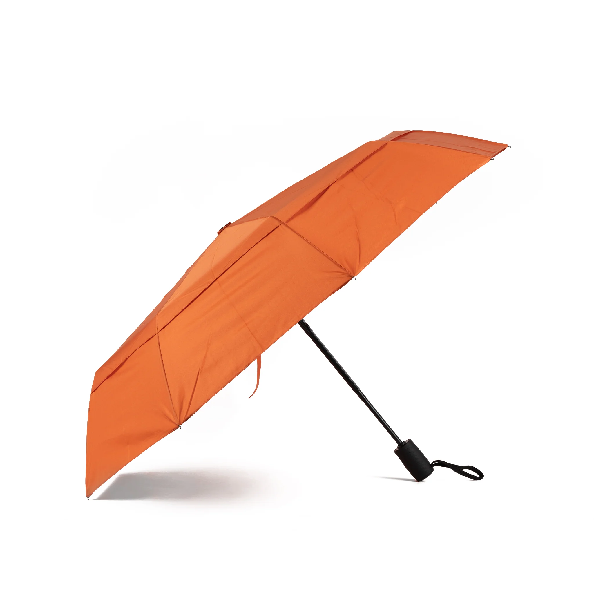 Roka London Waterloo Sustainable Umbrella, Burnt Orange - Image 2