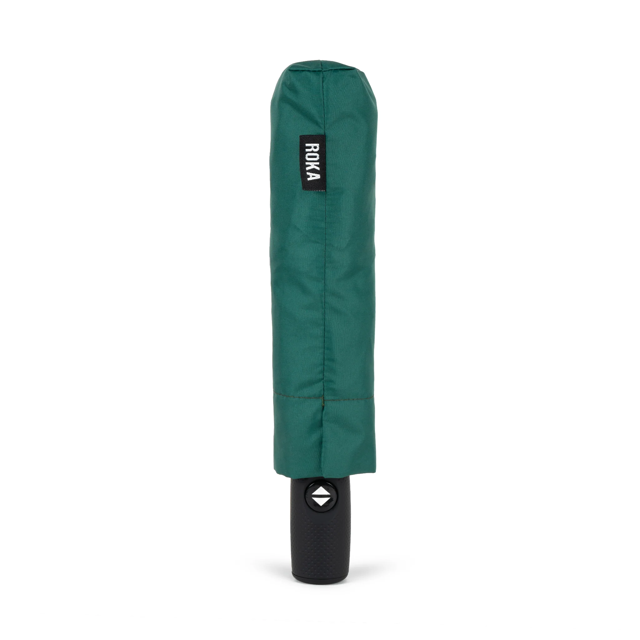 Roka London Waterloo Sustainable Umbrella, Teal - Image 6