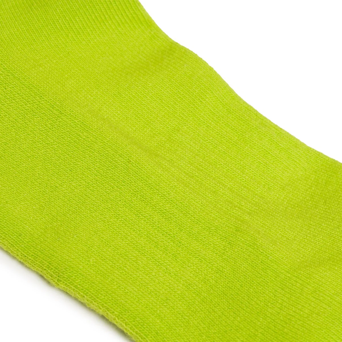 Roka London Wembley Organic Cotton Ankle Socks, Lime - Image 3