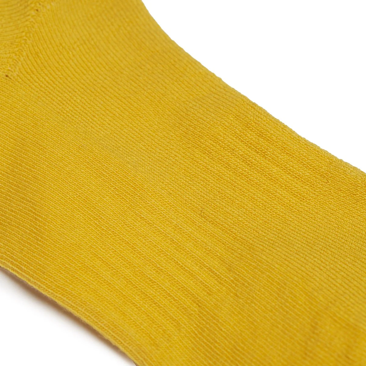 Roka London Wembley Organic Cotton Ankle Socks, Summer Yellow - Image 3