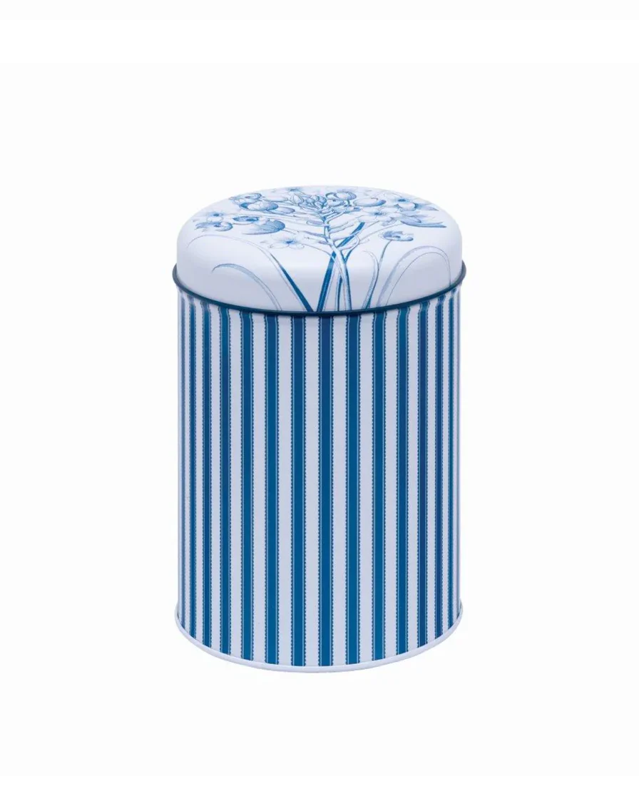 Sanderson Round Storage Canisters Etchings & Roses (Set of 3) - Image 3