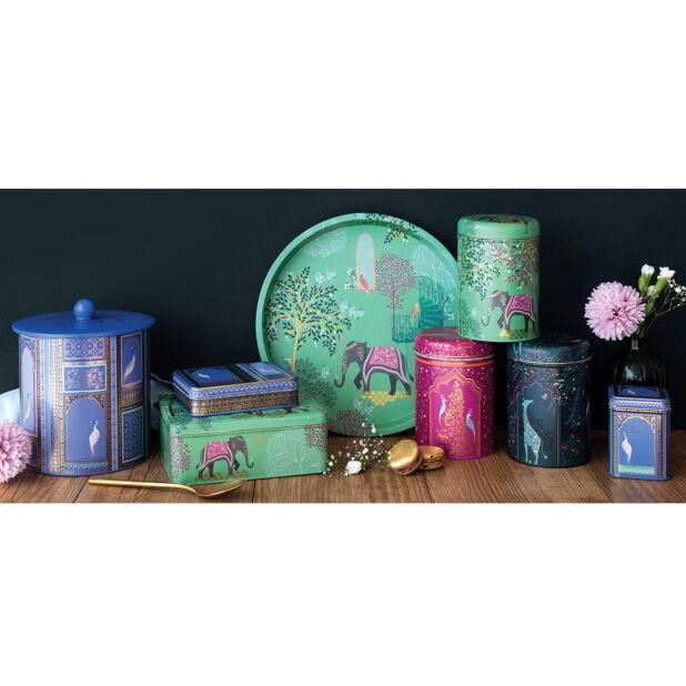 Sara Miller Biscuit Barrel, India - Image 3