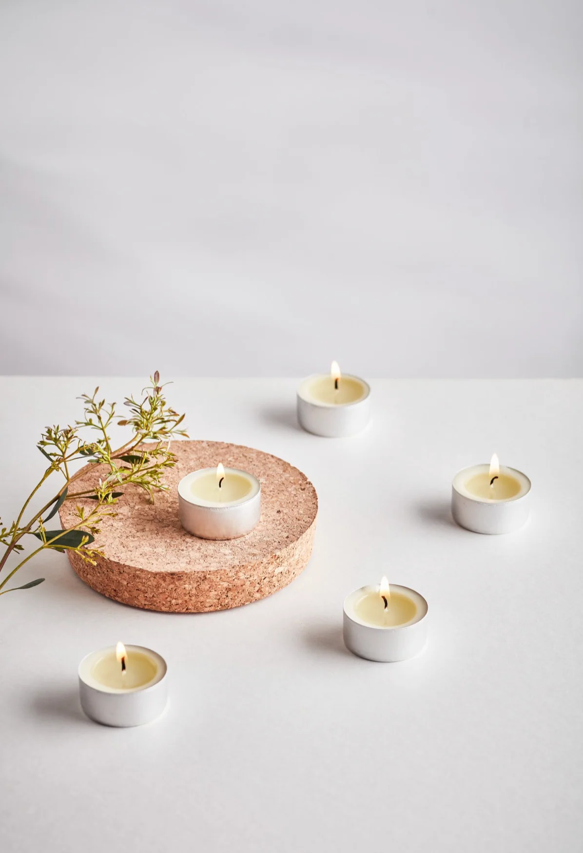 St Eval Fig Tree Scented Tealights, (Set Of 9) - Image 6