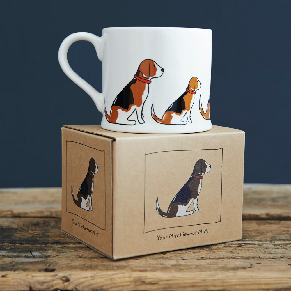 Sweet William Ceramic Mug, Beagle - Image 2