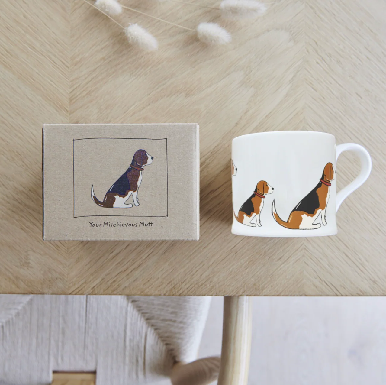 Sweet William Ceramic Mug, Beagle - Image 5