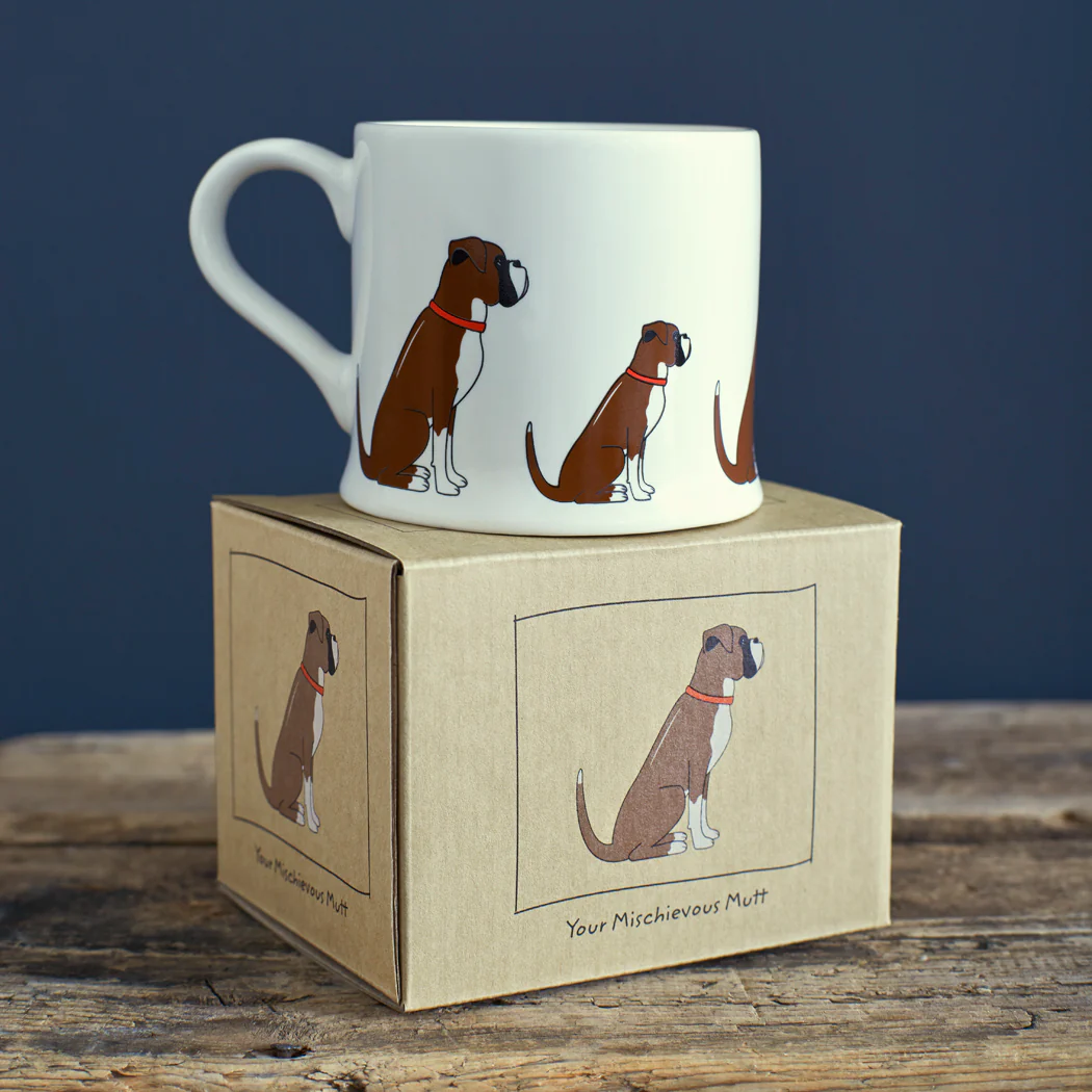 Sweet William Ceramic Mug, Boxer - Image 2