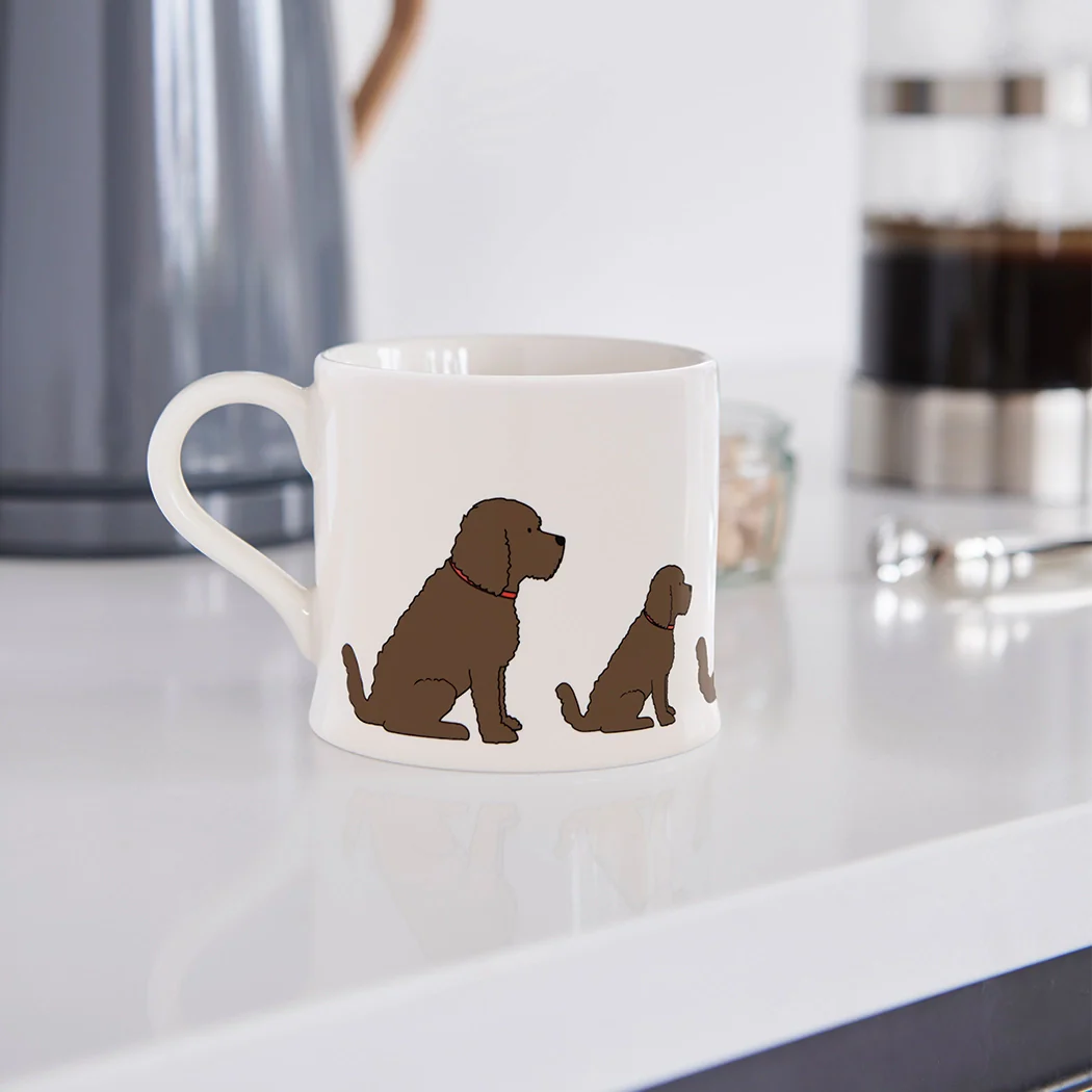 Sweet William Ceramic Mug, Cockapoo ( Brown ) - Image 3